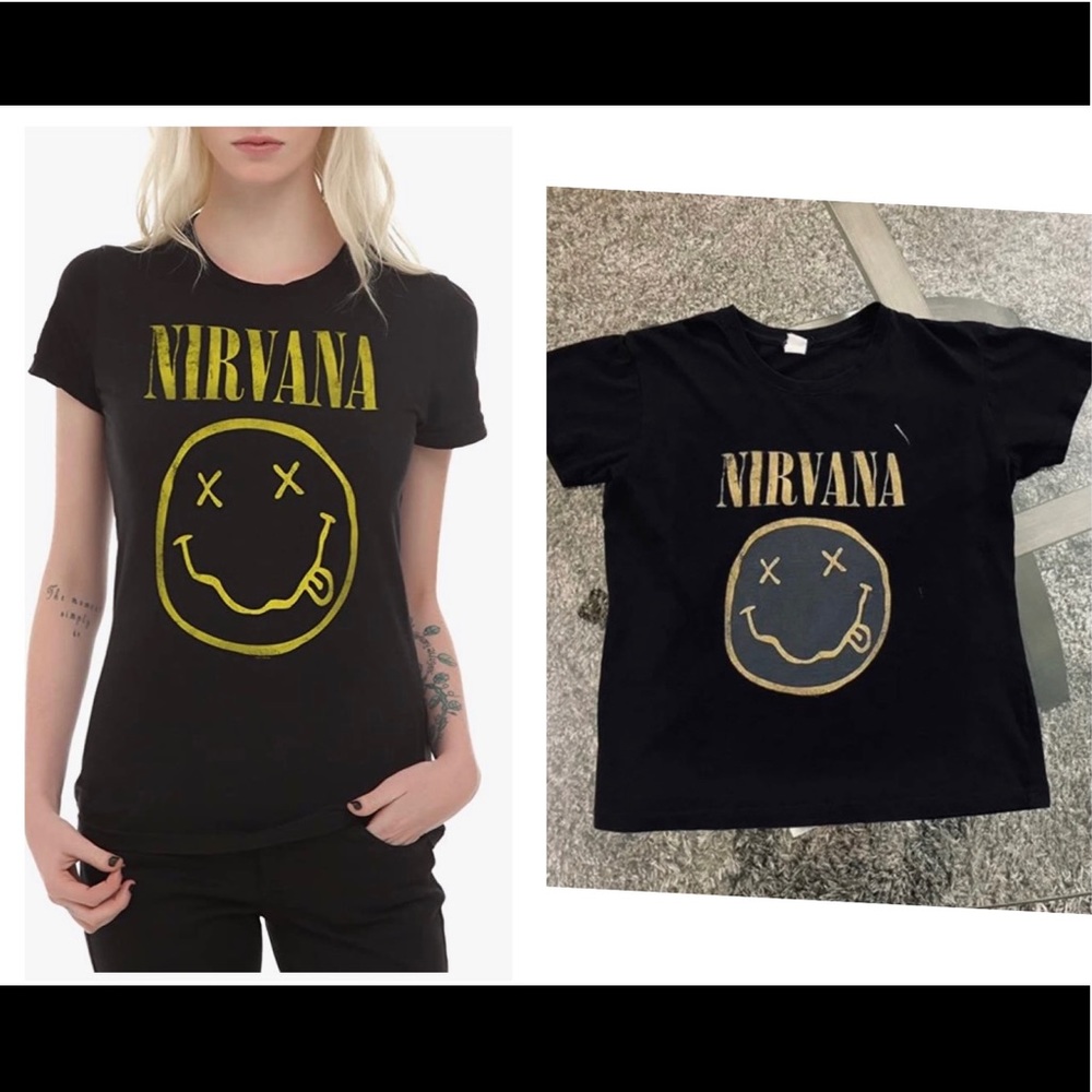 Vintage Nirvana Graphic T-shirt, size Medium